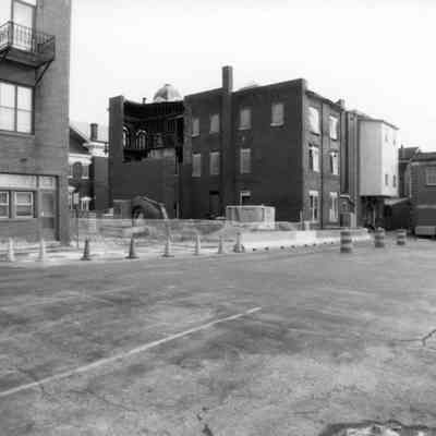 Constructing new St. Margaret's Hall in Charles Town, West Virginia in 1998