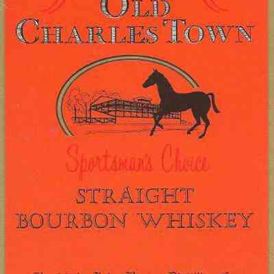 20th Century whiskey bottle label