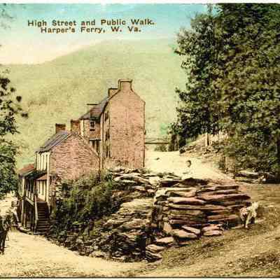 High Street and Public Walk. Harper's Ferry, W. Va.