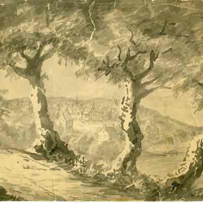 Watercolor, en grisaille