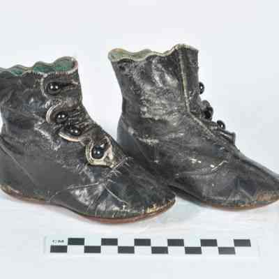 Pair of children 's shoes