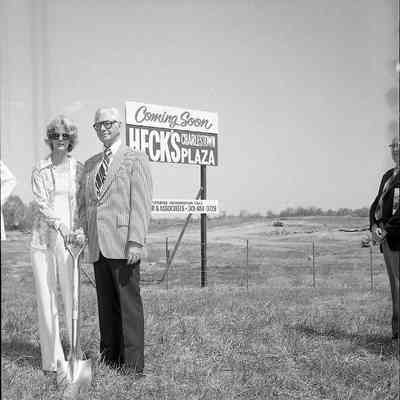 Hecks Plaza groundbreaking
