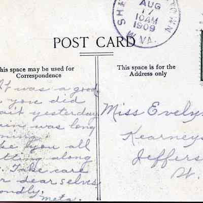 The C. & O. Canal Postcard