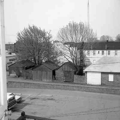 Looking west from the Fairfax Building