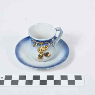 Cup and saucer made for child's play