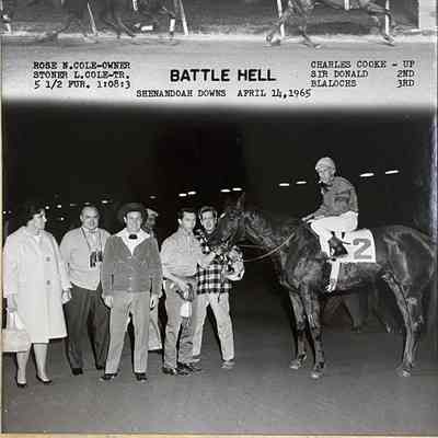 Battle Hell winners circle photo