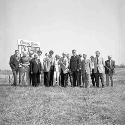 Hecks Plaza groundbreaking
