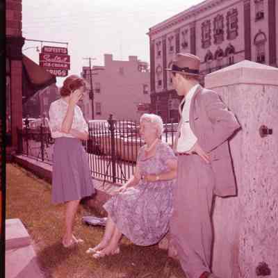 John Brown play cast and Moffett's drugstore