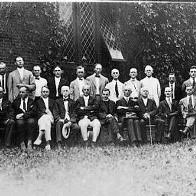 Men's Bible class, ca. 1922