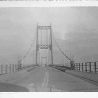 honeymoon in Thousand Islands, Canada - July, 1951