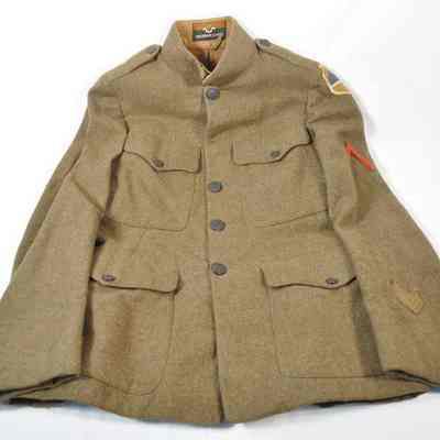 World War I Army olive wool jacket