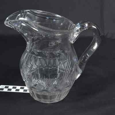 Waterford cut glass pitcher
