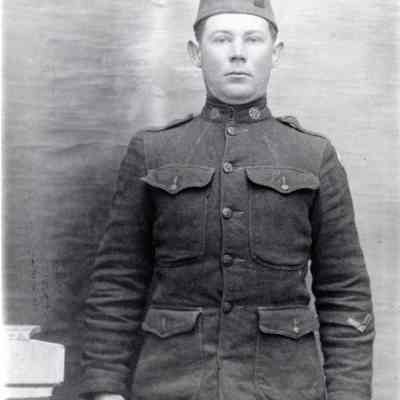 Noel R. Burton in WWI uniform