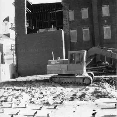 Constructing new St. Margaret's Hall in Charles Town, West Virginia in 1998