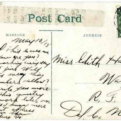 Harpers Ferry, West Va. View down the Potomac river.