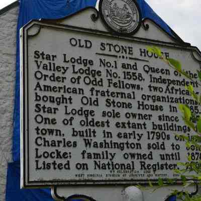 Star Lodge - Old Stone House historical marker