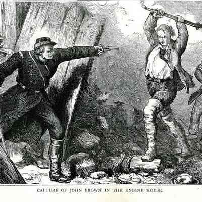 Capture of John Brown in the engine house: Origformat: Other