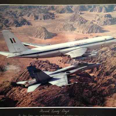 Two Royal Australian Air force planes
