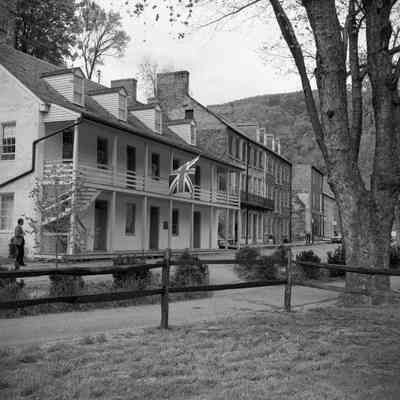 Various buildings in Harpers Ferry