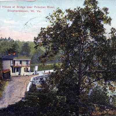 Toll House at Bridge over Potomac River