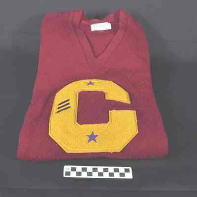 Charles Town High School letter sweater