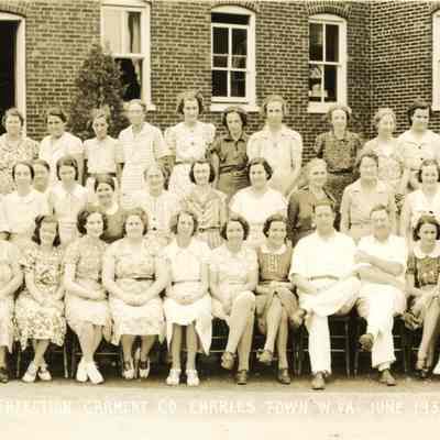 Perfection Garment Company employees 1939