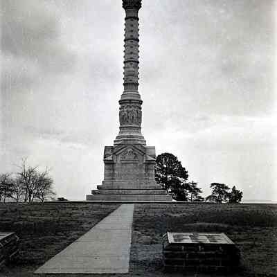 Tall monument statue