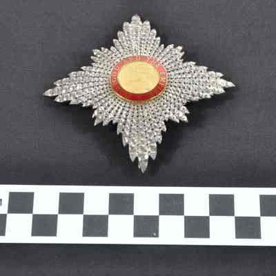 Medal and star of a Knight Commander Order of the British Empire