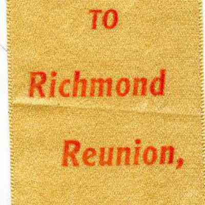 1907 Richmond Reunion Ribbon