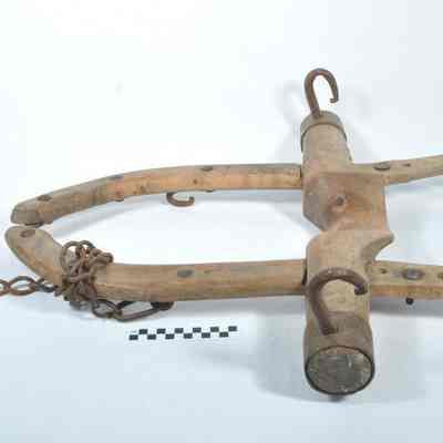 Wood and iron yoke