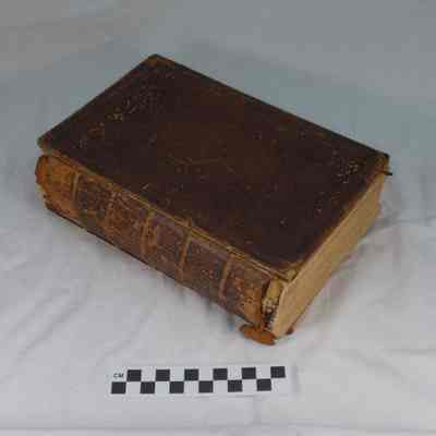 Bible, 1863 - cover and spine