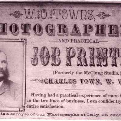 Advertisement for William Oliver Towns