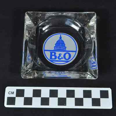 B & O Capitol Railroad ashtray