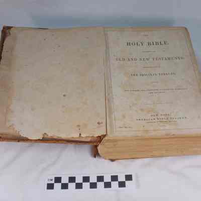 Bible, 1863 - title page