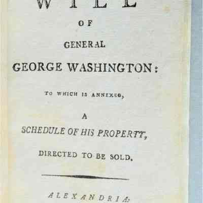 George Washington will