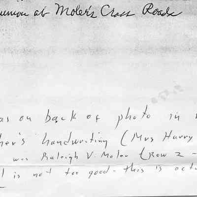 Confederate reunion at Moler's Cross Roads: Origformat: Other