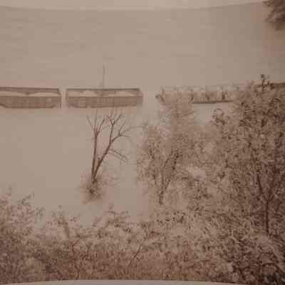 Train Cars in 1942 Harpers Ferry Flood
