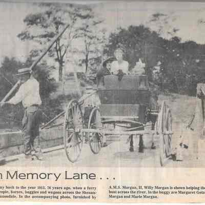 Horse and carriage on Shenandoah Ferry, 1912 (IMG3908118)
