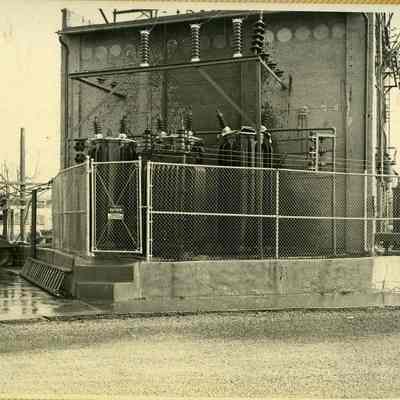 Millville power plant after big plant torn down ~ ARC73-1m