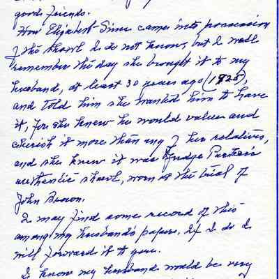 letter from Elizabeth McDonald, page 2