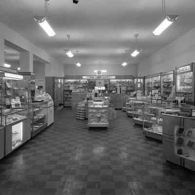 Nichols and Stuck Drug Store, 1948