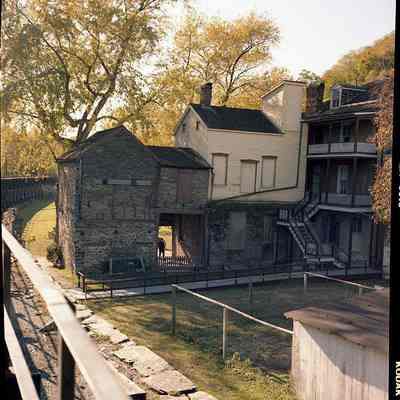 Backyards of the James McGraw building