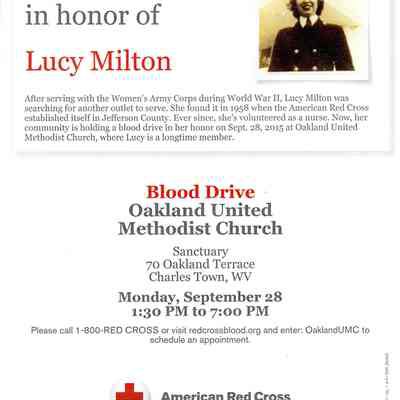 honoring Lucy Milton