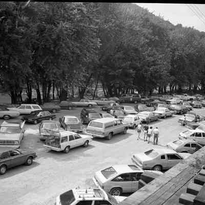 Crowds and traffic September 4 and 5, Labor Day weekend, Harpers Ferry