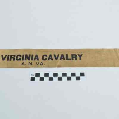 Gold cavalry ribbon