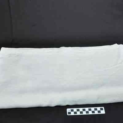 Handwoven linen sheet