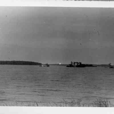 honeymoon in Thousand Islands, Canada - July, 1951