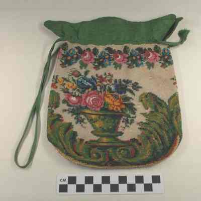 Ladies draw-string handbag