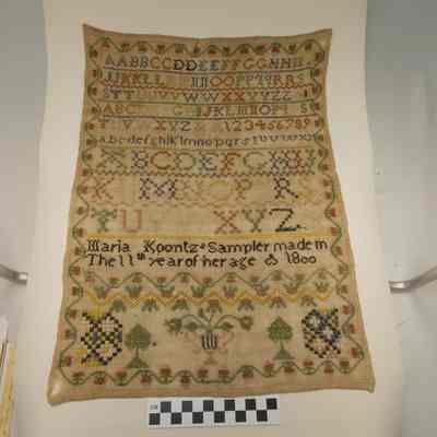 Maria Koontz sampler