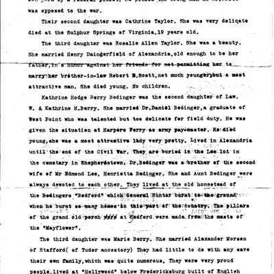 Geneaology of the Berrys, page 5